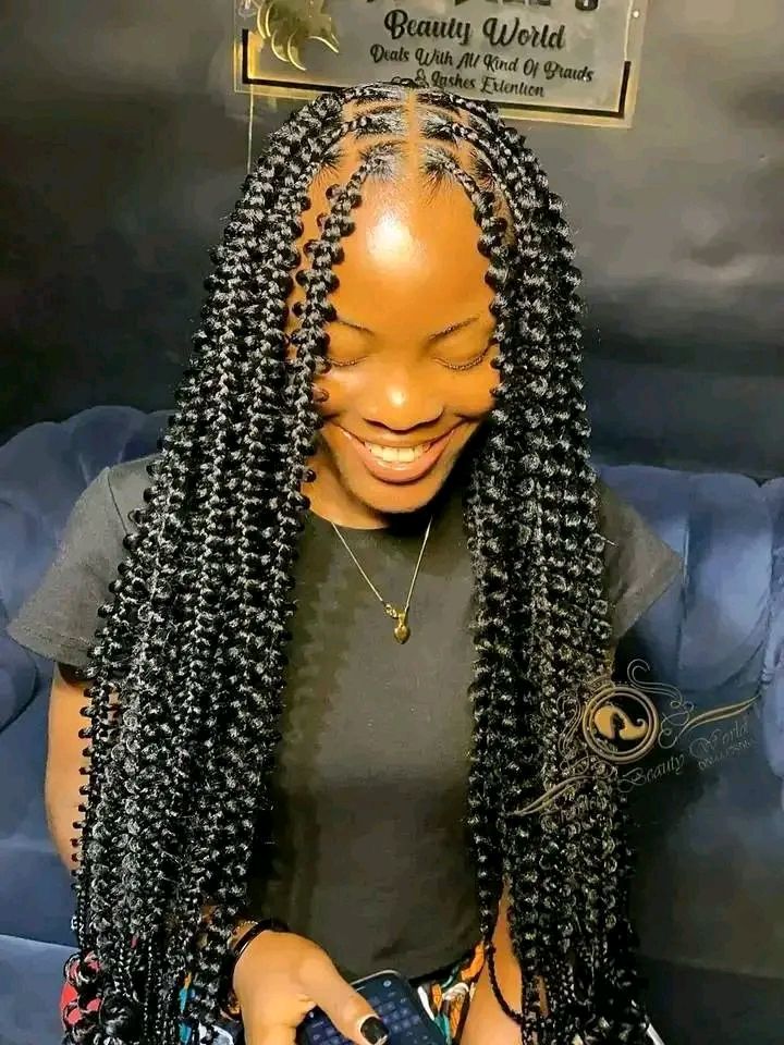 Butterfly Box Braids at Kani African Hair Braiding in Cleveland