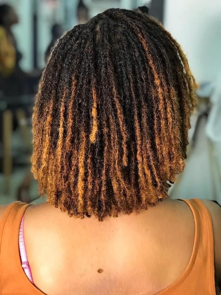 Dreadlocks Extension service at Kani African Hair Braiding in Cleveland