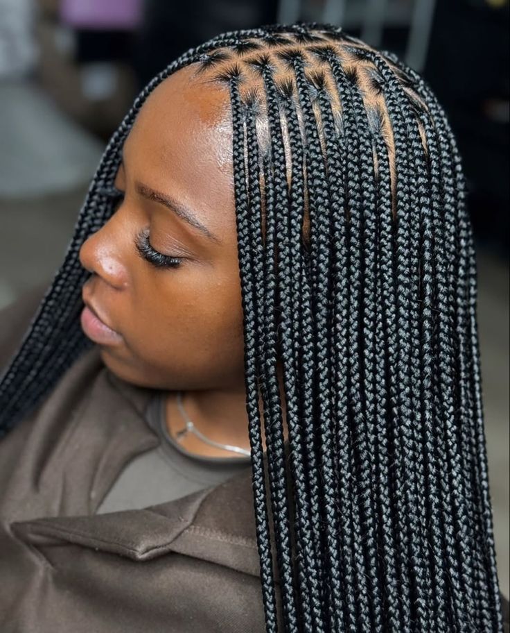Beautiful Box Braids hairstyle