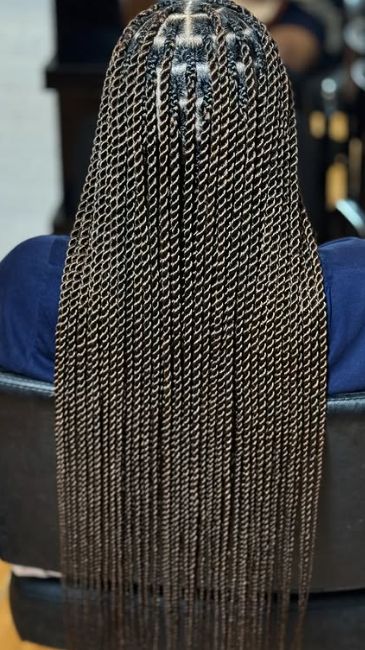 Senegalese Twist at Kani African Hair Braiding Cleveland