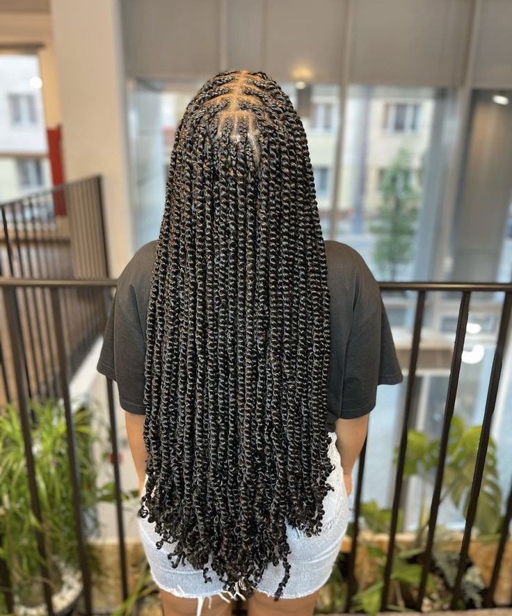 Passion Twist at Kani African Hair Braiding Cleveland